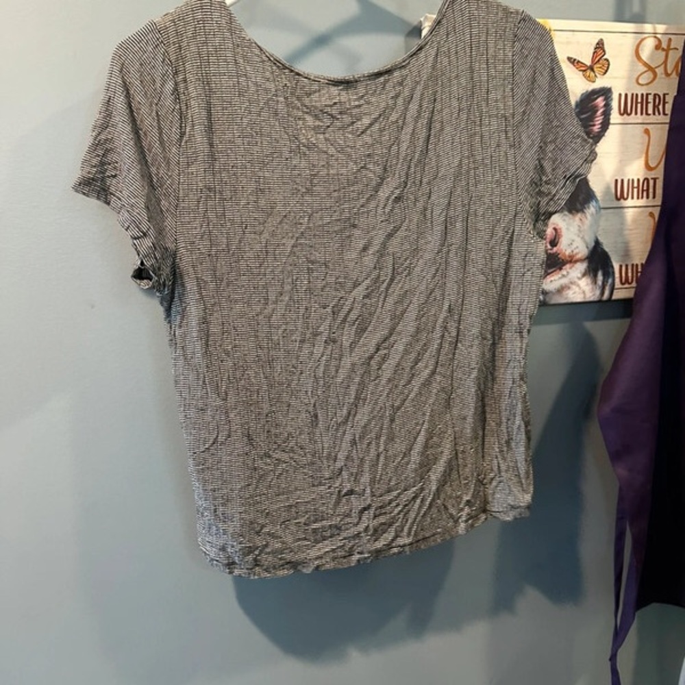 Gray Women's Casual Top